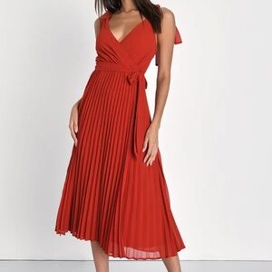 Lulu's Rust Dress NWT